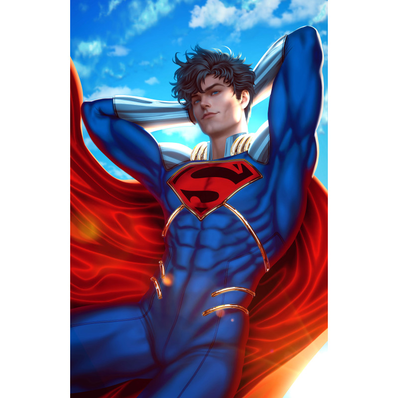 SUPERMAN 39 CVR C ARIEL DIAZ CARD STOCK VAR (THE REIGN OF THE SUPERBOYS)