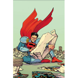 SUPERMAN 39 CVR D CHRIS BURNHAM CARD STOCK VAR (THE REIGN OF THE SUPERBOYS)