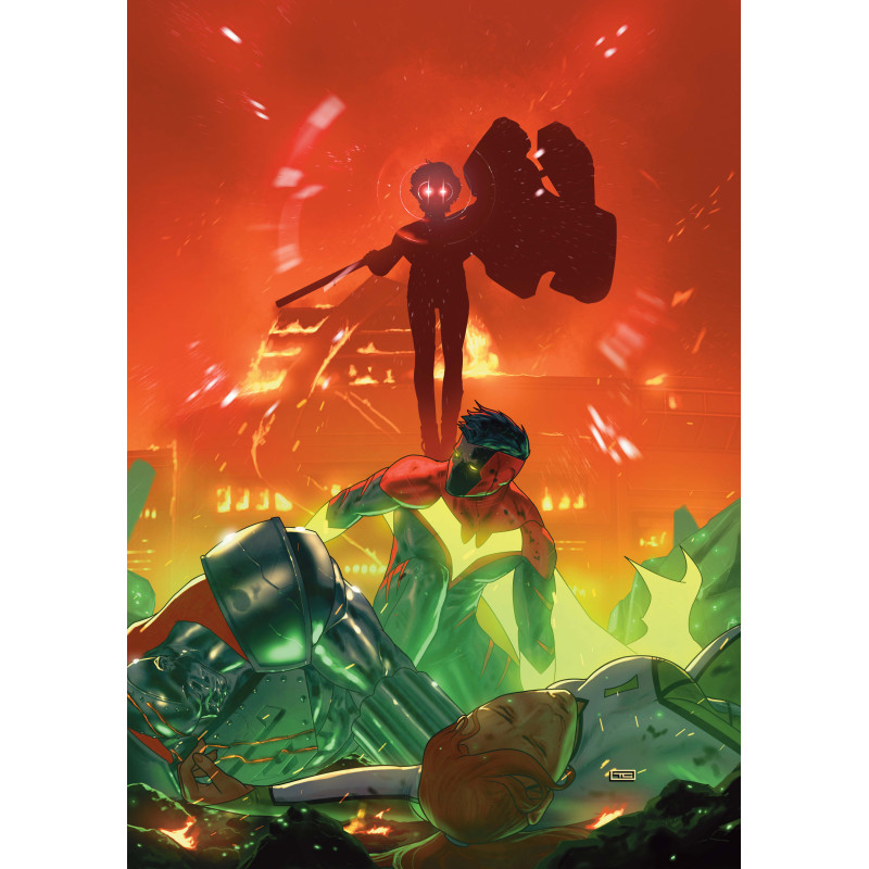 SUPERMAN UNLIMITED 14 CVR A TAURIN CLARKE (THE REIGN OF THE SUPERBOYS)