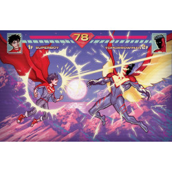 SUPERMAN UNLIMITED 14 CVR C JUAN FERREYRA CARD STOCK VAR (THE REIGN OF THE SUPERBOYS)