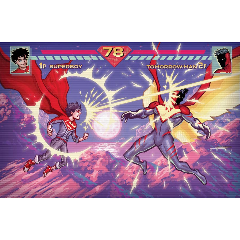 SUPERMAN UNLIMITED 14 CVR C JUAN FERREYRA CARD STOCK VAR (THE REIGN OF THE SUPERBOYS)