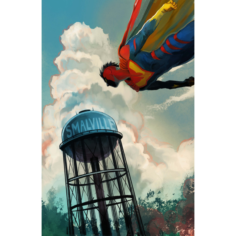 SUPERMAN UNLIMITED 14 CVR E STEPHANIE HANS CARD STOCK VAR (THE REIGN OF THE SUPERBOYS)