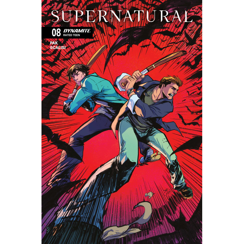 SUPERNATURAL 8 CVR B DAVID COUSENS VAR