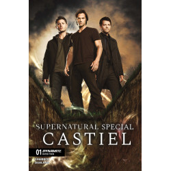 SUPERNATURAL SPECIAL CASTIEL 1 (ONE SHOT) CVR B PHOTO DEAN SAM CASTIEL VAR