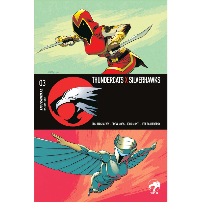 THUNDERCATS X SILVERHAWKS 3 CVR A DECLAN SHALVEY