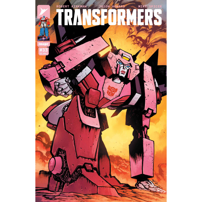 TRANSFORMERS 33 CVR B DANIEL WARREN JOHNSON & MIKE SPICER VAR