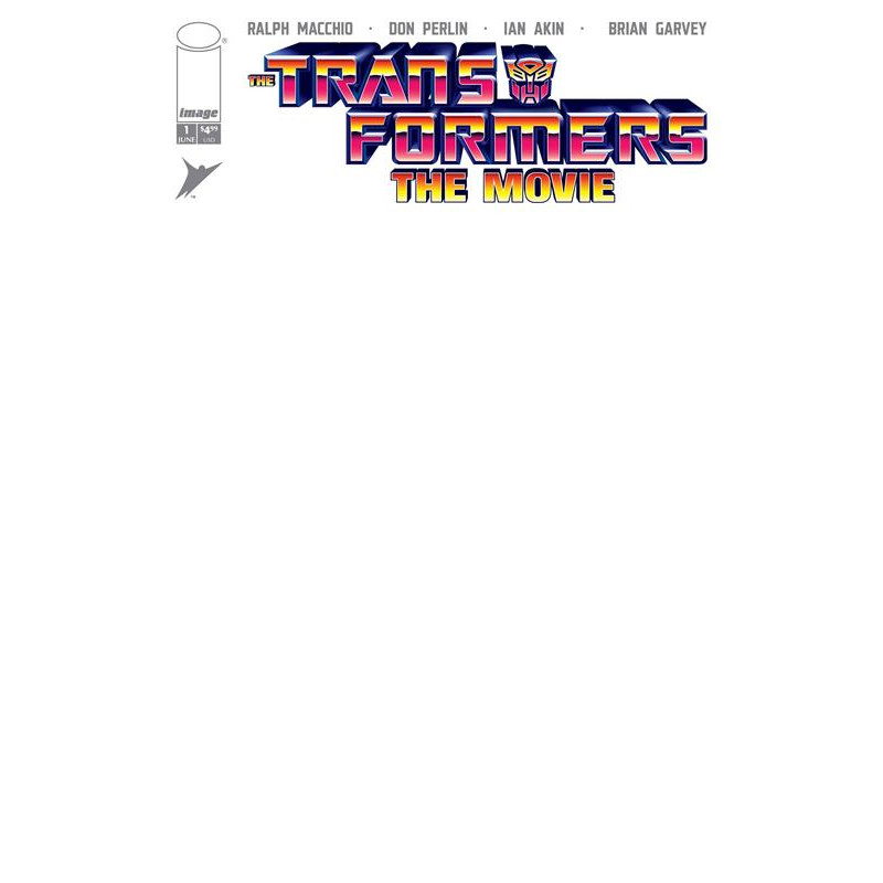 TRANSFORMERS THE MOVIE 40TH ANNIVERSARY EDITION 1 (OF 3) CVR D BLANK SKETCH VAR (Allocations May Occur)
