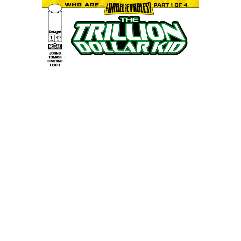 TRILLION DOLLAR KID 1 (OF 2) CVR E BLANK SKETCH VAR (Allocations May Occur)
