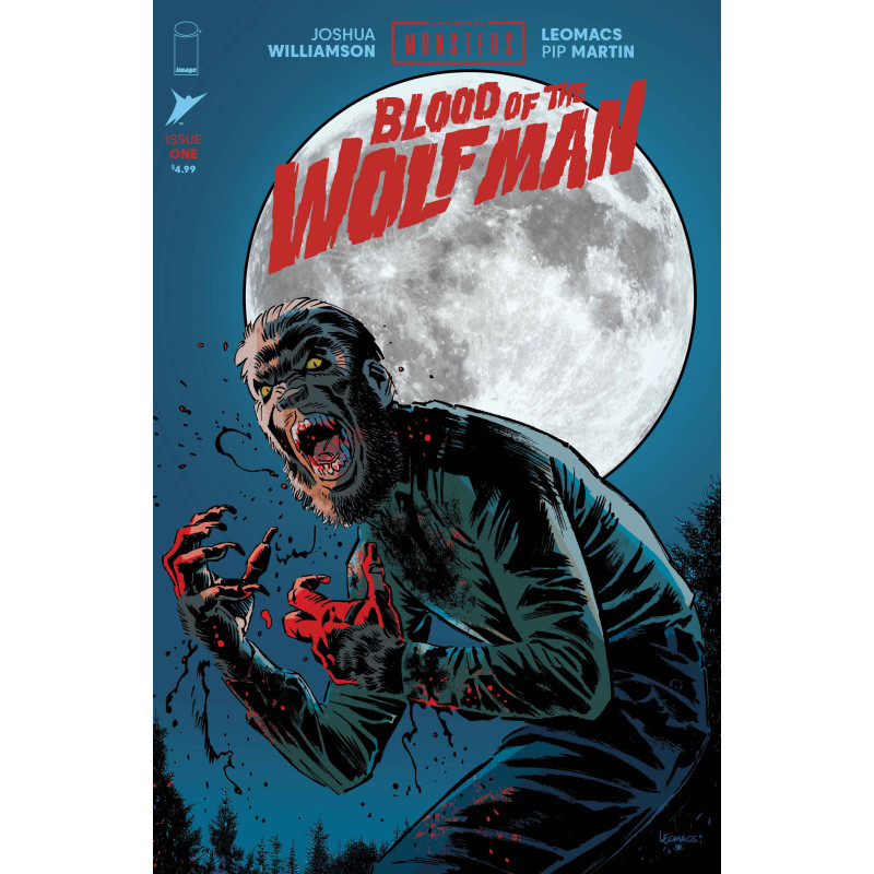 UNIVERSAL MONSTERS BLOOD OF THE WOLF MAN 1 (OF 4) CVR A LEOMACS & PIP MARTIN