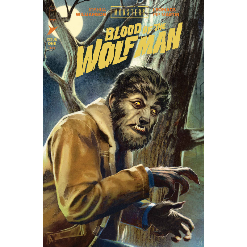 UNIVERSAL MONSTERS BLOOD OF THE WOLF MAN 1 (OF 4) CVR B JOSHUA MIDDLETON VAR
