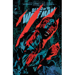 UNIVERSAL MONSTERS BLOOD OF THE WOLF MAN 1 (OF 4) CVR I MICHAEL WALSH DIE CUT FOIL REVEAL VAR