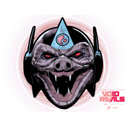 VOID RIVALS 31 CVR F ANDREA MILANA & ANDRES JUAREZ DIE CUT FOIL MASK VAR