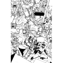 VOID RIVALS 31 CVR I TOM REILLY ENERGON UNIVERSE 3RD ANNIVERSARY B&W VAR