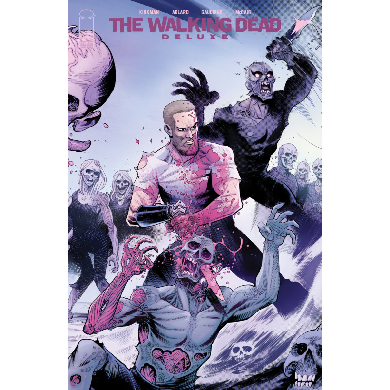 WALKING DEAD DELUXE 138 CVR C CLIFF RATHBURN CONNECTING VAR (MR)