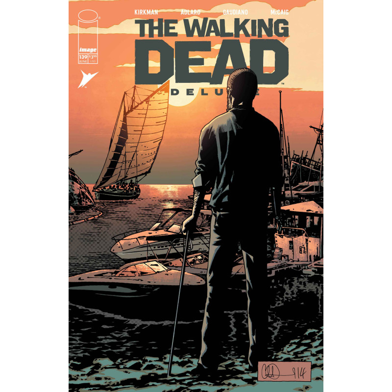 WALKING DEAD DELUXE 139 CVR B CHARLIE ADLARD & DAVE MCCAIG VAR (MR)