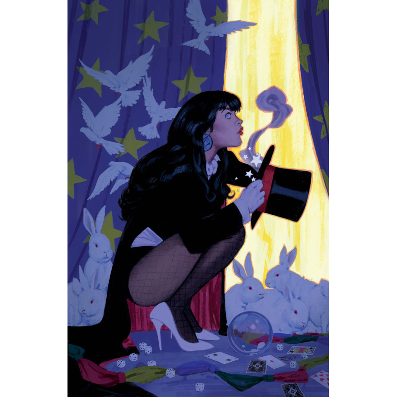 ZATANNA (2026) 3 CVR B DAVID TALASKI CARD STOCK VAR