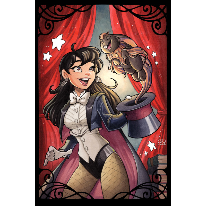 ZATANNA (2026) 3 CVR D CHRISSIE ZULLO-UMINGA CARD STOCK VAR