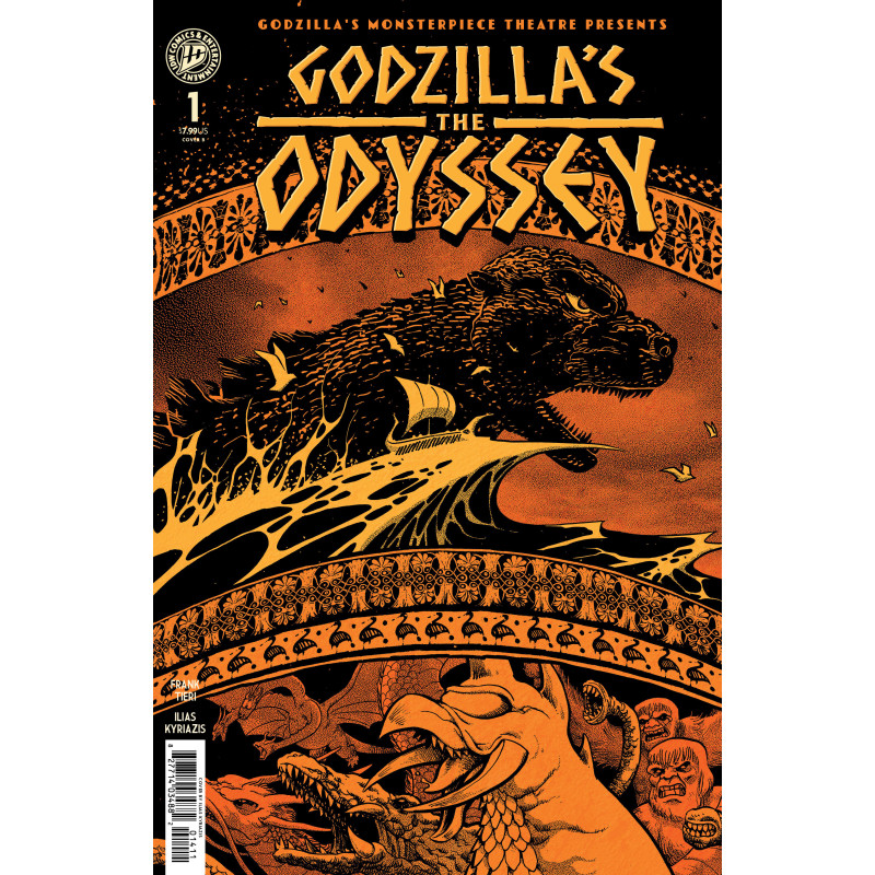 GODZILLA’S MONSTERPIECE THEATRE PRESENTS: GODZILLA’S THE ODYSSEY VARIANT B (KYRIAZIS)