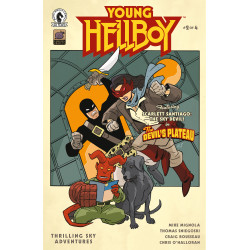 YOUNG HELLBOY: THRILLING SKY ADVENTURES 2 (CVR A) (CRAIG ROUSSEAU)