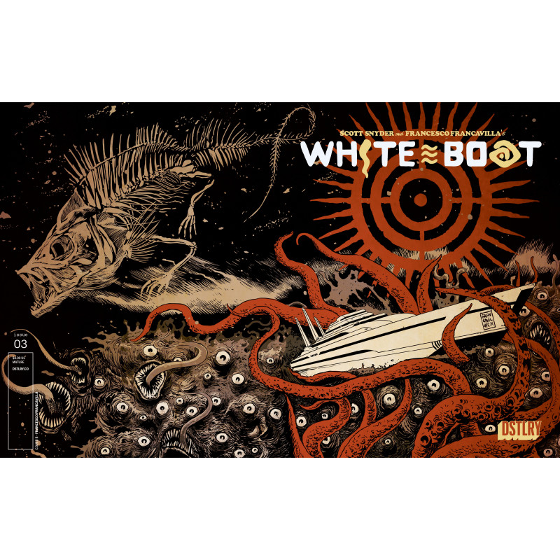 WHITE BOAT 3 CVR B FRANCESCO FRANCAVILLA VARIANT