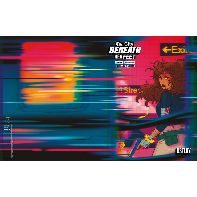 THE CITY BENEATH HER FEET 3 CVR D PAULINA GANUCHEAU VARIANT