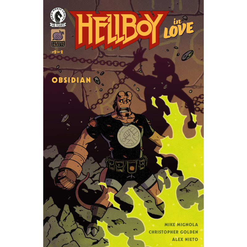 HELLBOY IN LOVE: OBSIDIAN 2 (CVR A) (ALEX NIETO)