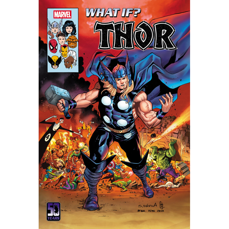 WHAT IF...? THOR 1 SERGIO DAVILA HOMAGE VARIANT