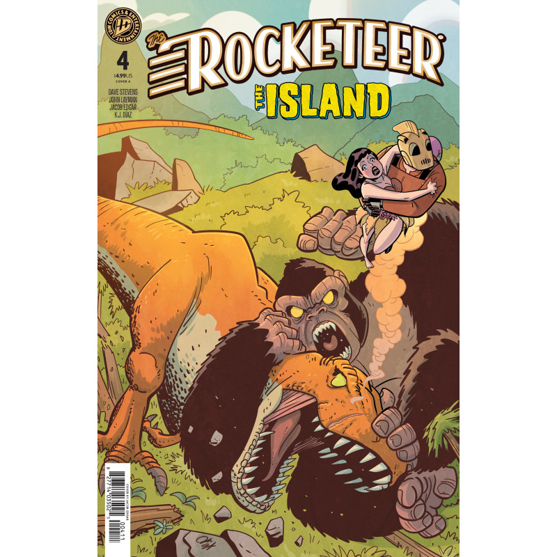 THE ROCKETEER: THE ISLAND 4 COVER A (EDGAR)