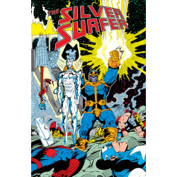 SILVER SURFER: THE INFINITY GAUNTLET OMNIBUS RON LIM INFINITY GAUNTLET COVER