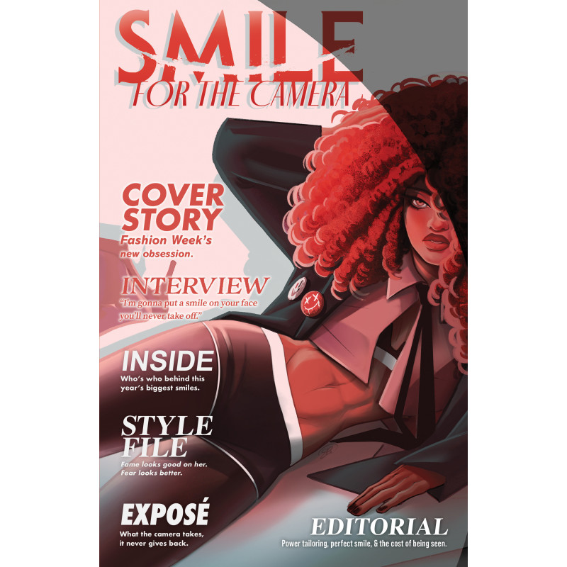 SMILE: FOR THE CAMERA 4 VARIANT C (BOO FASHION MAGAZINE VARIANT)