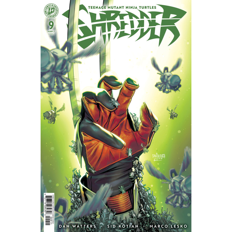 TEENAGE MUTANT NINJA TURTLES: SHREDDER 9 COVER A (SANTOLOUCO)