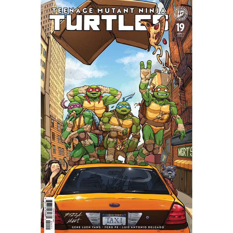 TEENAGE MUTANT NINJA TURTLES 19 VARIANT D (MERT)
