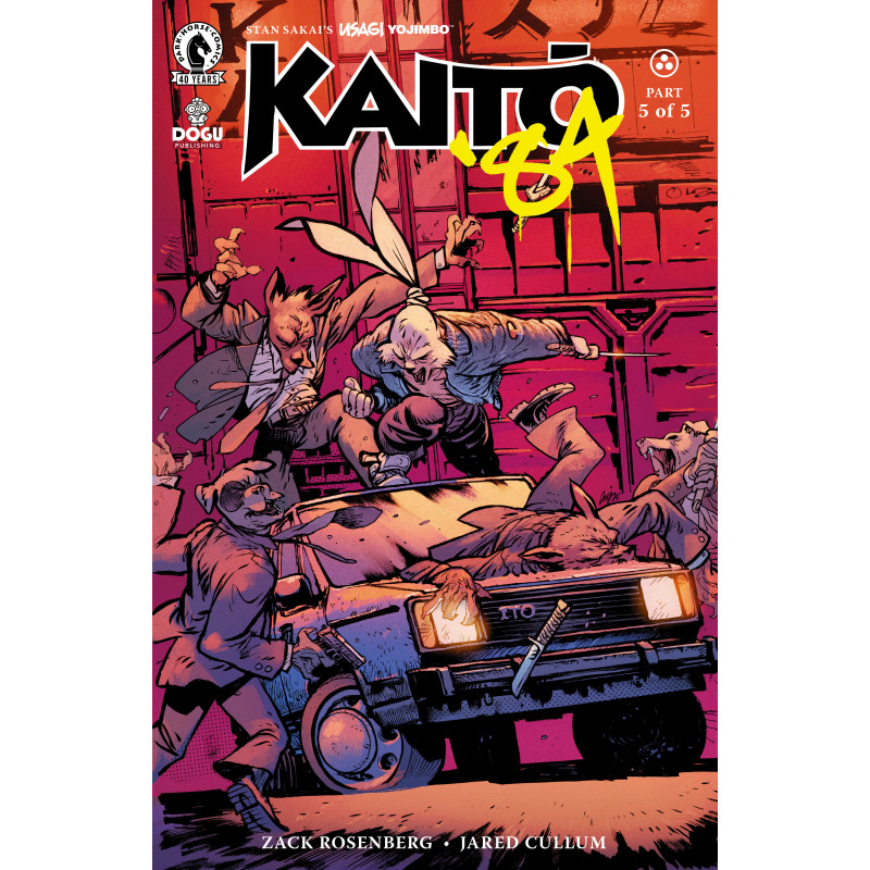 USAGI YOJIMBO: KAITO '84 5 (CVR C) (DANIEL WARREN JOHNSON)