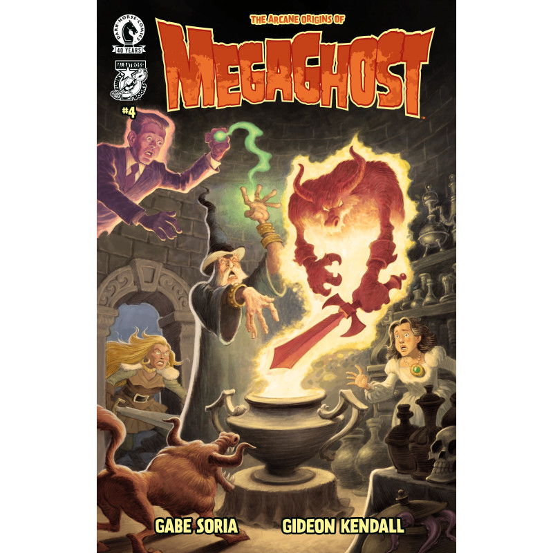 MEGAGHOST VOLUME 2 4 (CVR A) (GIDEON KENDALL)