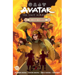 AVATAR: THE LAST AIRBENDER--THE KYOSHI WARRIORS 3 (CVR A) (DANIELLE WEIRES)