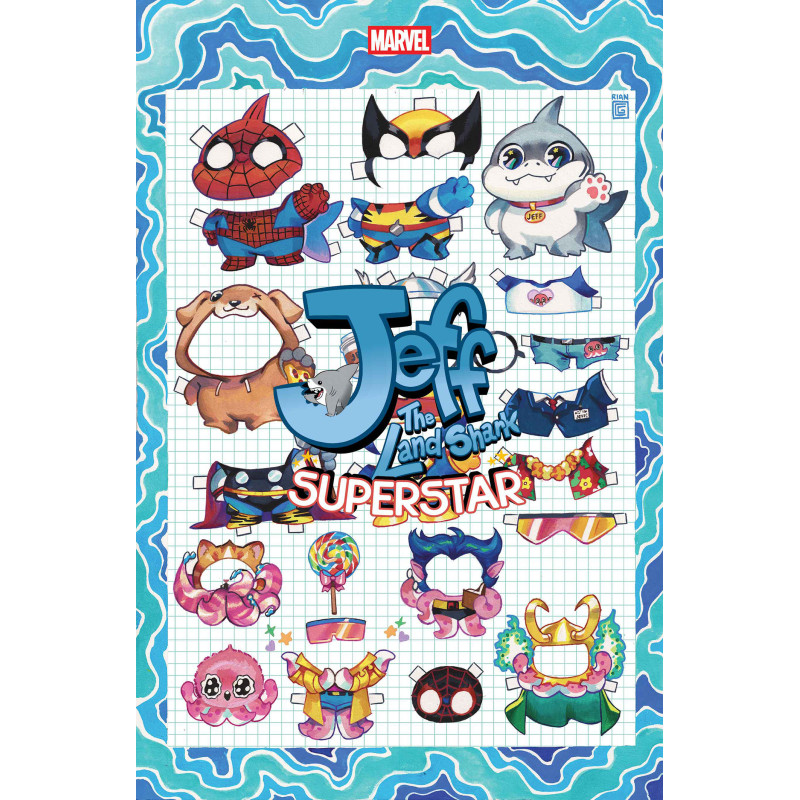 JEFF THE LAND SHARK: SUPERSTAR 1 RIAN GONZALES FOIL VARIANT