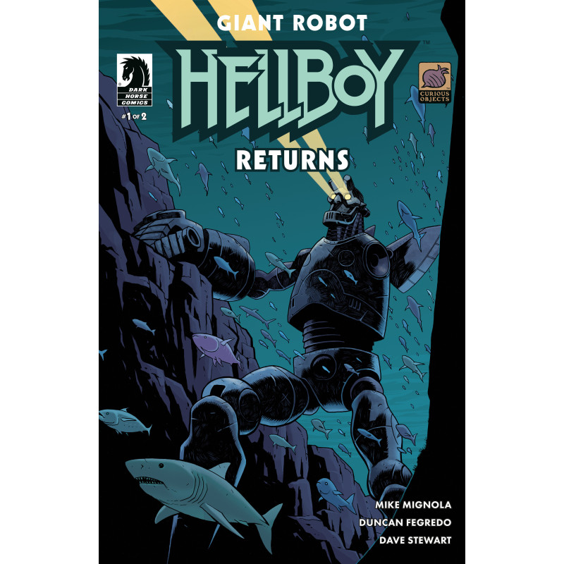 GIANT ROBOT HELLBOY RETURNS 1 (CVR B) (BEN STENBECK)