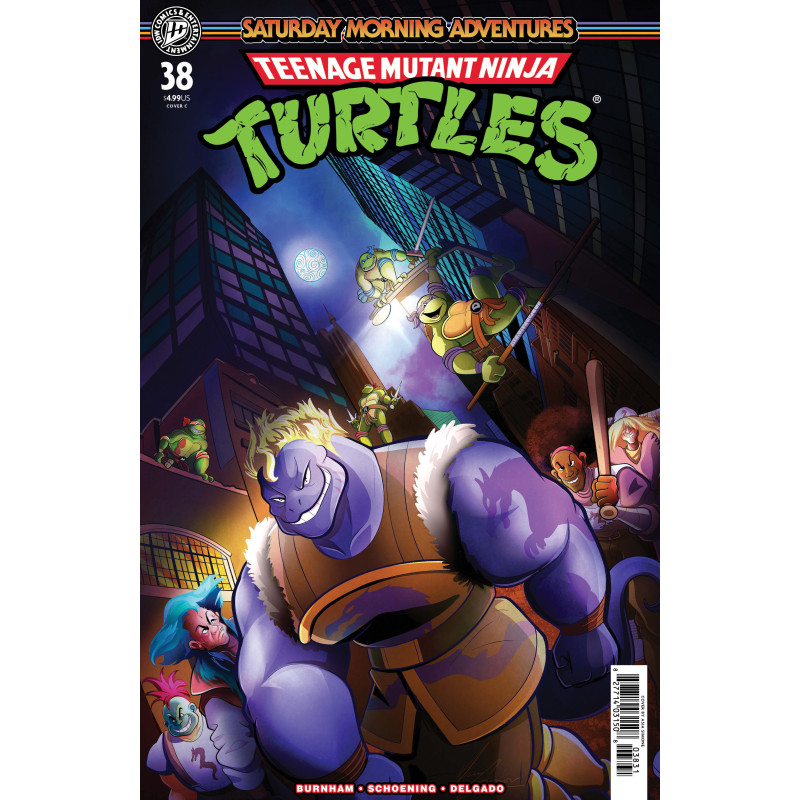 TEENAGE MUTANT NINJA TURTLES: SATURDAY MORNING ADVENTURES 38 VARIANT C (SIMONE)