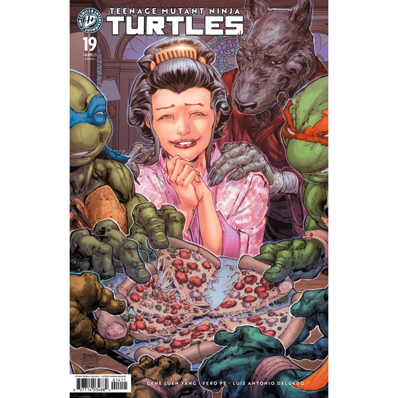 TEENAGE MUTANT NINJA TURTLES 19 COVER A (WILLIAMS II)