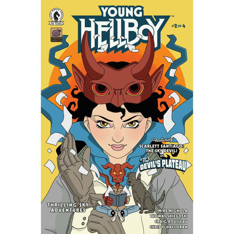 YOUNG HELLBOY: THRILLING SKY ADVENTURES 2 (CVR B) (ALICE DARROW)