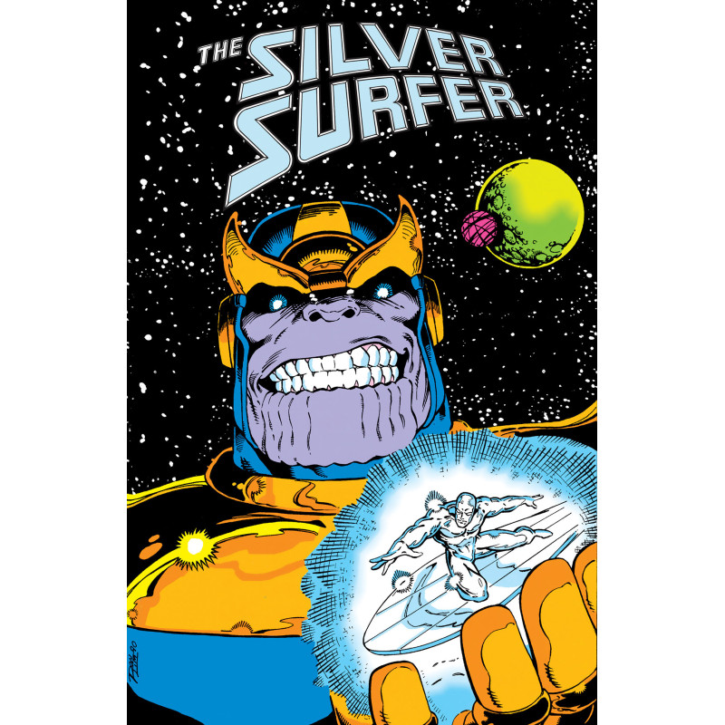SILVER SURFER: THE INFINITY GAUNTLET OMNIBUS RON LIM MARVEL AGE COVER DM ONLY