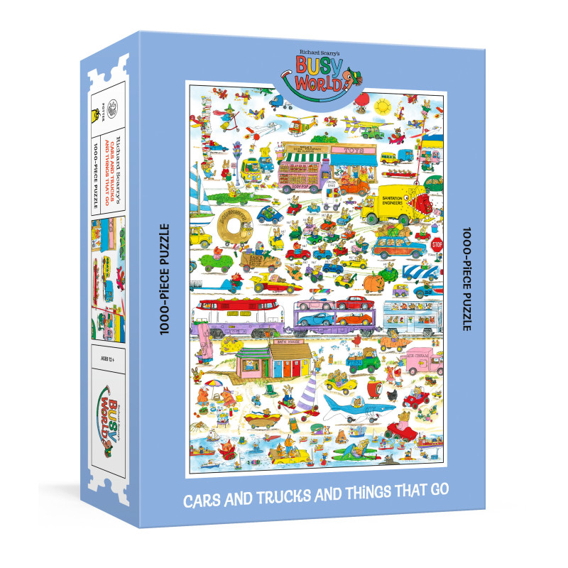 RICHARD SCARRY'S CARS AND TRUCKS AND THINGS THAT GO: 1000-PIECE PUZZLE