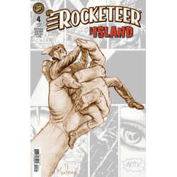 THE ROCKETEER: THE ISLAND 4 VARIANT B (STEVENS)