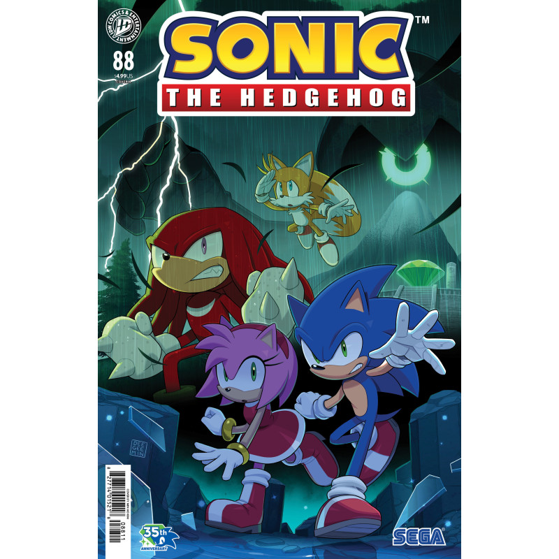 SONIC THE HEDGEHOG 88 COVER A (KIM)