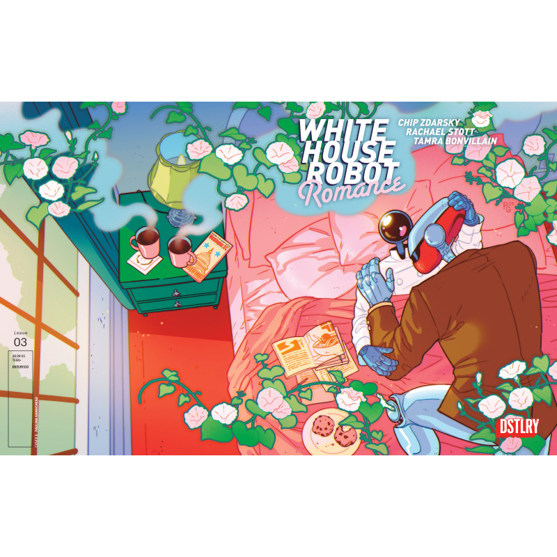 WHITE HOUSE ROBOT ROMANCE 3 CVR B PAULINA GANUCHEAU VARIANT