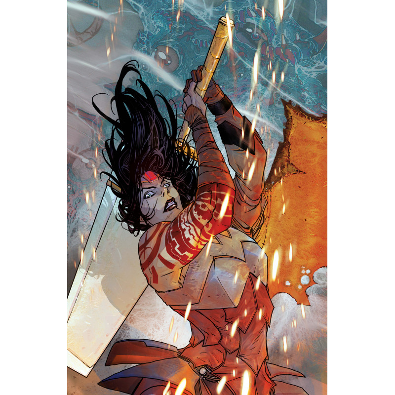 ABSOLUTE WONDER WOMAN 19 CVR C CARMINE DI GIANDOMENICO CARD STOCK VAR