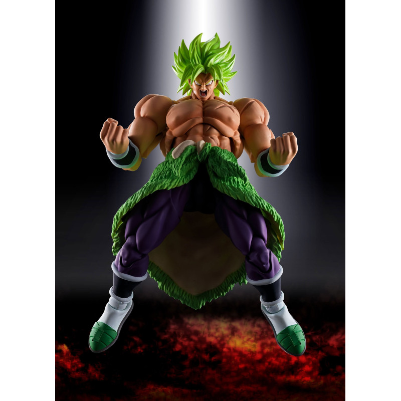 SUPER SAIYAN BROLY FULLPOWER DRAGONBALL SUPER BROLY FIGURINE S H FIGUARTS 22 CM