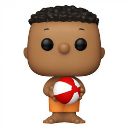 FRANKILIN AVEC UN BALLON PEANUTS FIGURINE POP 9 CM