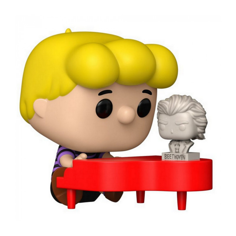 SCHROEDER JOUANT DU PIANO PEANUTS FIGURINE POP 9 CM