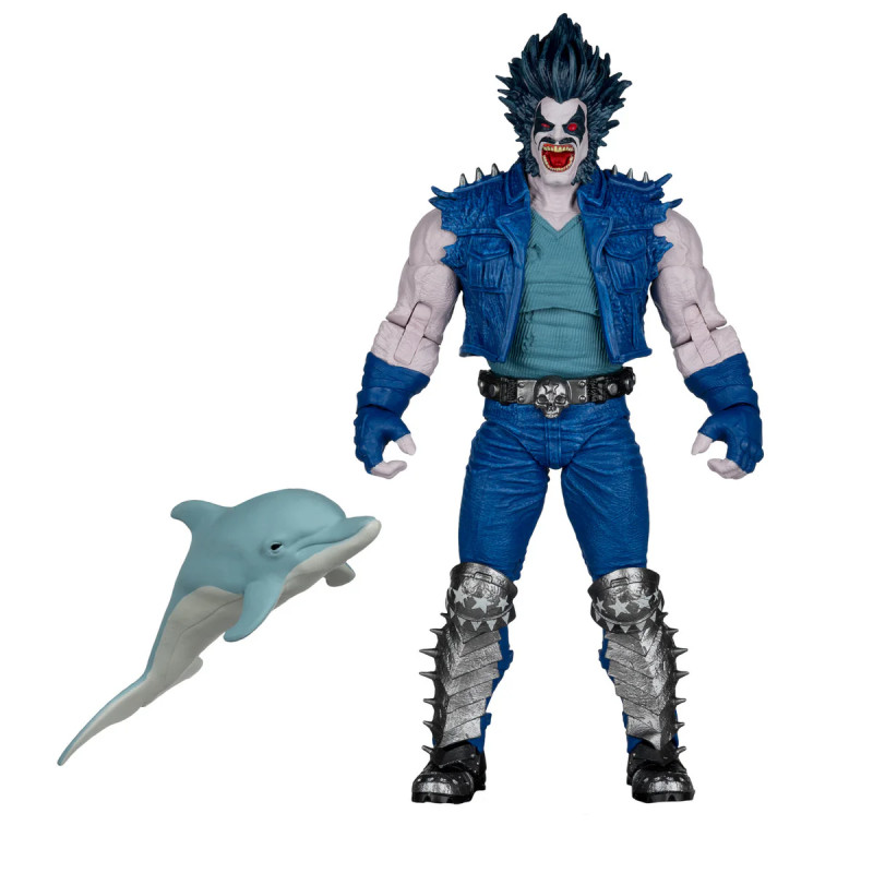 LOBO DC CLASSIC PLATINUM EDITION 58 DC MULTIVERSE FIGURINE 18 CM